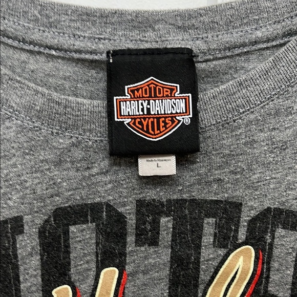 Harley-Davidson Grand Forks ND Fitted Short Sleeve Tee - Size Small - Picture 2 of 10